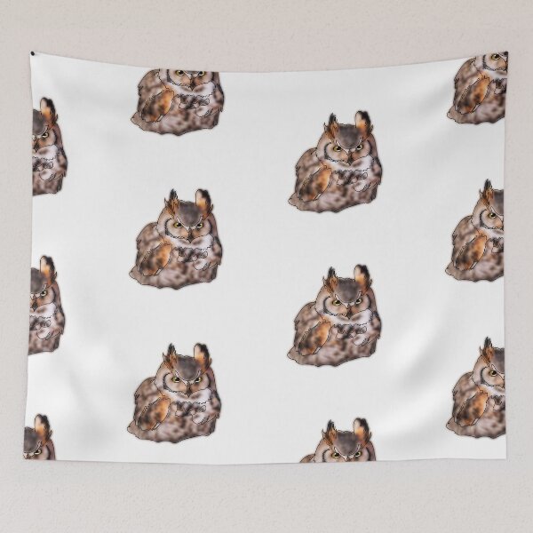 Item preview, Gary the Grumpy Owl – animalz  designed and sold by Ashley’sAnimalz.