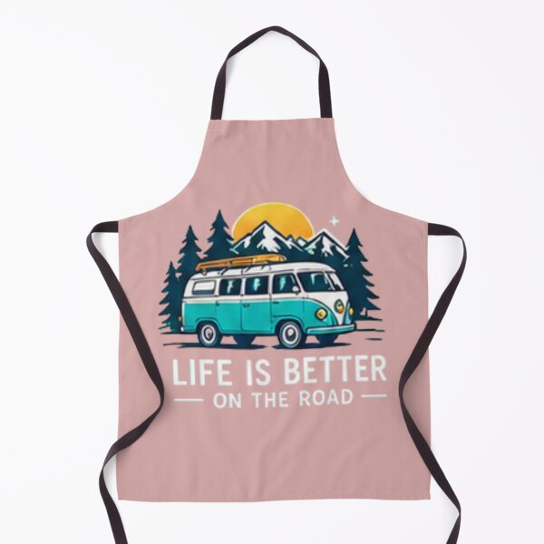 Item preview, Life Is Better On The Road Van Travel Adventure Camping Design designed and sold by Tipsy24.