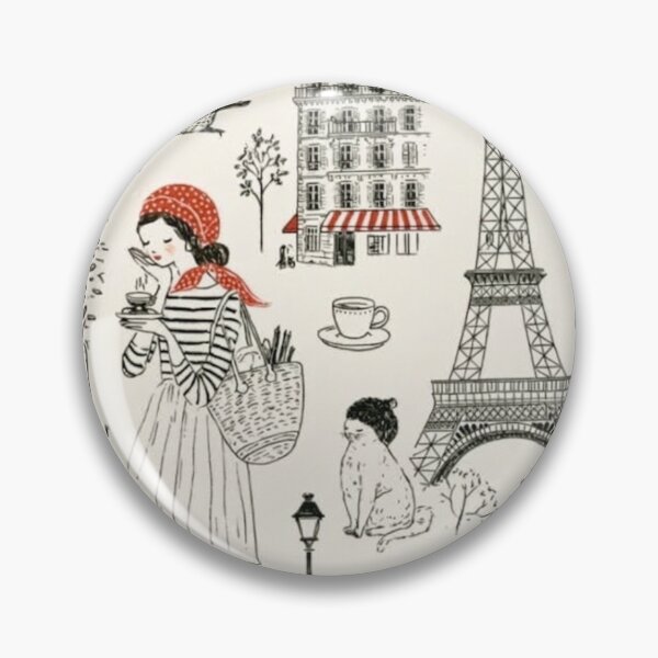 Item preview, Beret-ly Surviving the Towering Espresso Anxiety of a Bird Watching a Vintage Coupe designed and sold by Print Fiction.