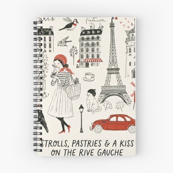 Item preview, Beret-ly Surviving the Towering Espresso Anxiety of a Bird Watching a Vintage Coupe designed and sold by Print Fiction.