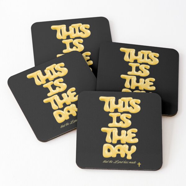 Item preview, This Is The Day That The Lord Has Made – Bubble Letter Christian Quote Design designed and sold by EatPrayLive.