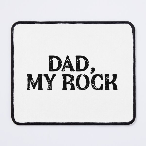 Item preview, Dad My Rock - Best Dad Ever Typography | Father Love Gift | Proud Dad Family Design designed and sold by 440CREATIVES.