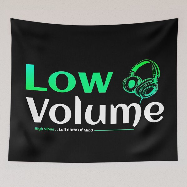 Item preview, Low Volume. High Vibes. designed and sold by TheFineShirt.