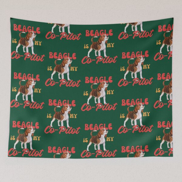 Item preview, Beagle Is My Co-Pilot designed and sold by NourishingShop.