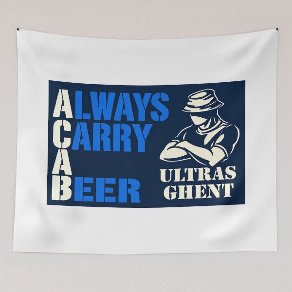 Item preview, Always Carry A Beer - Ghent Fans designed and sold by canvasriddle.