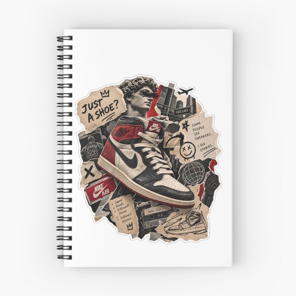Artikelvorschau, Vintage Sneaker Story Urban Streetwear Ästhetik Collage Aufkleber entworfen und verkauft von PRIME4YOU.
