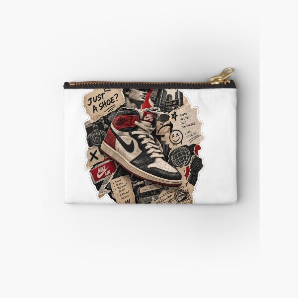 Item preview, Vintage Sneaker Story Urban Streetwear Aesthetic Collage Sticker designed and sold by PRIME4YOU.