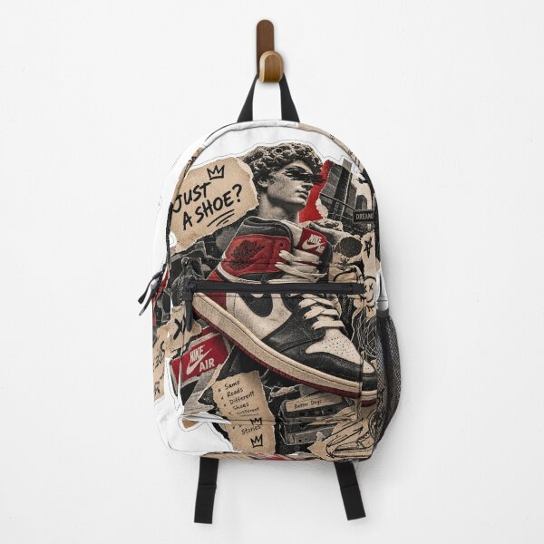 Item preview, Vintage Sneaker Story Urban Streetwear Aesthetic Collage Sticker designed and sold by PRIME4YOU.