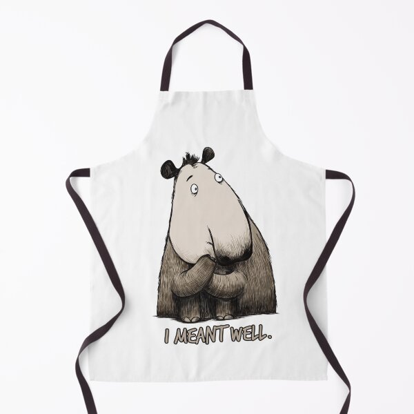 Item preview, I Meant Well | Funny Tapir Character designed and sold by FMproject.