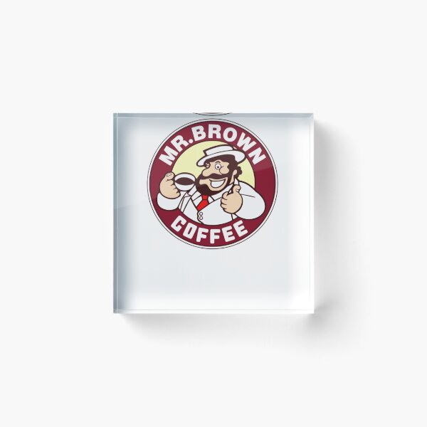 Item preview, Mr. Brown Coffee Logo  designed and sold by julianapetecci.