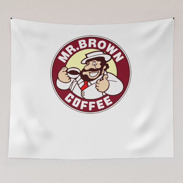 Item preview, Mr. Brown Coffee Logo  designed and sold by julianapetecci.