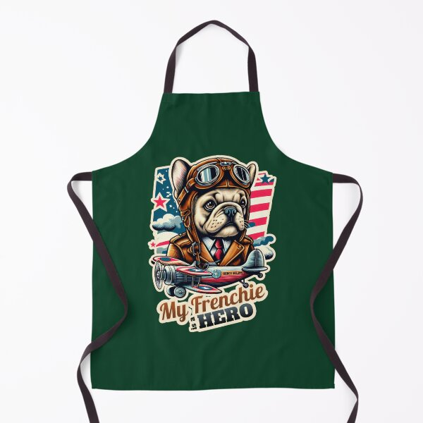 Item preview, Pilot French bulldog (1) designed and sold by NourishingShop.