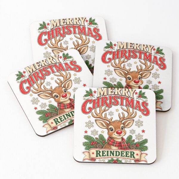 Item preview, Merry Christmas Reindeer Matching, Funny Reindeer Family,Graphic Tee  designed and sold by nouradesinger.