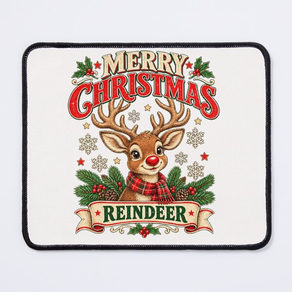 Item preview, Merry Christmas Reindeer Matching, Funny Reindeer Family,Graphic Tee designed and sold by nouradesinger.
