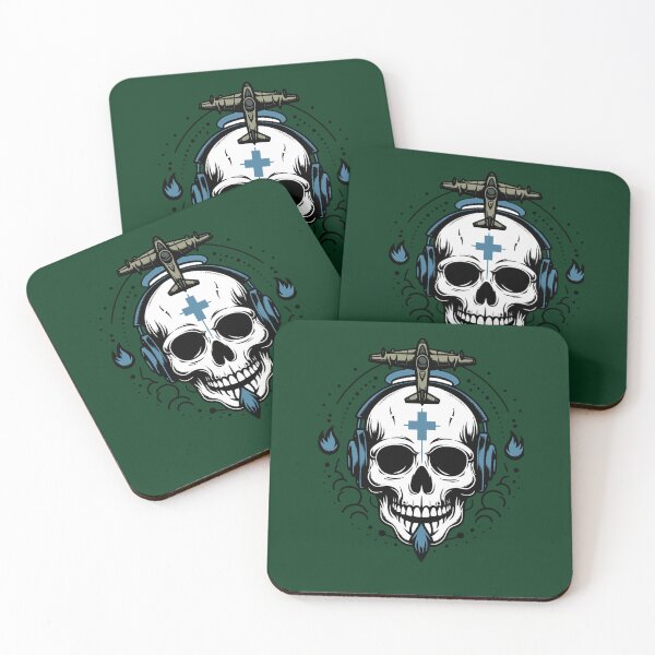 Item preview, Skull of Pilot designed and sold by NourishingShop.