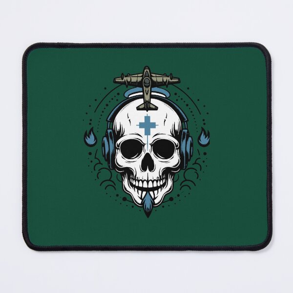 Item preview, Skull of Pilot designed and sold by NourishingShop.
