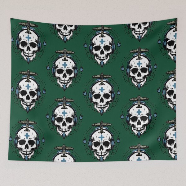 Item preview, Skull of Pilot designed and sold by NourishingShop.