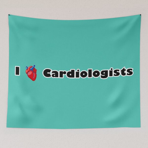Item preview, I Heart Cardiologists (with Realistic Heart) (Black Text) designed and sold by Karate Octopus.