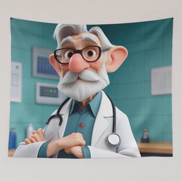 Item preview, Old Fart as a Doctor designed and sold by Colin Bentham.