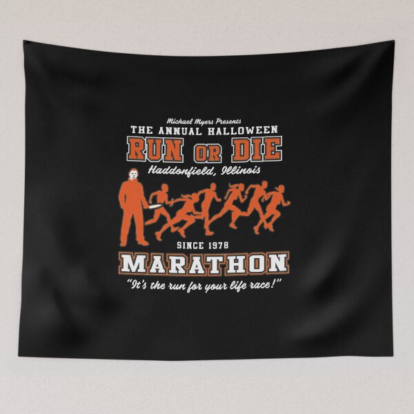 Item preview, Annual Halloween Run Or Die Marathon designed and sold by doriliti.