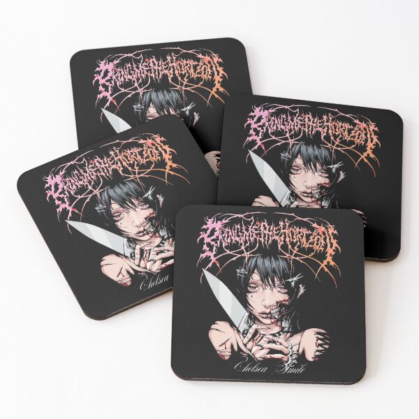 Item preview, Bring Me The Horizon Chelsea Smile Goth Girl designed and sold by DeanRoseArt.