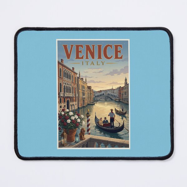 Item preview, Venice Italy Travel Poster designed and sold by ArtworkNorth.