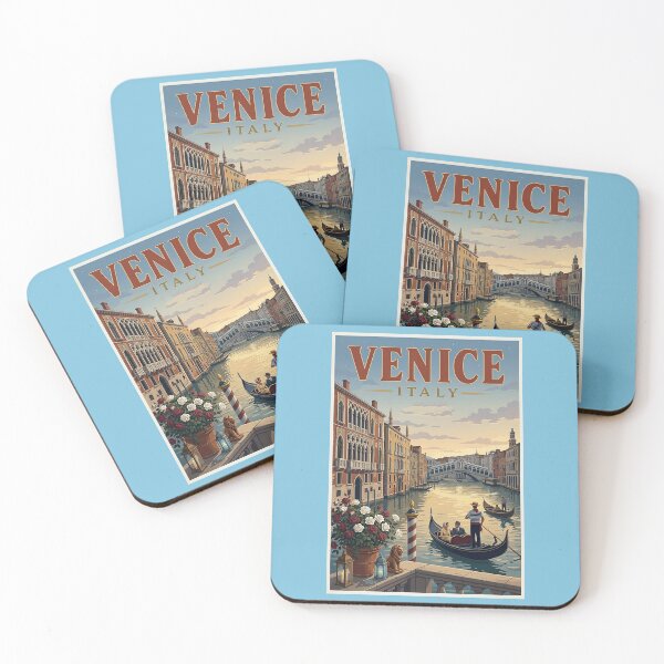 Item preview, Venice Italy Travel Poster designed and sold by ArtworkNorth.