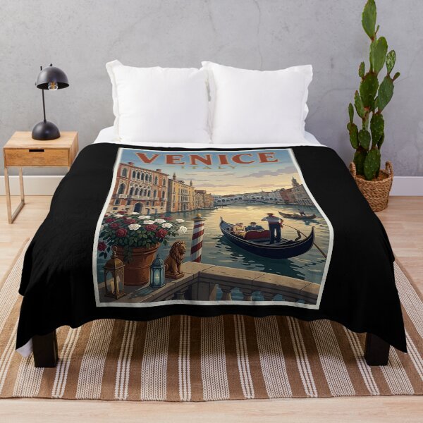 Item preview, Venice Italy Travel Poster designed and sold by ArtworkNorth.