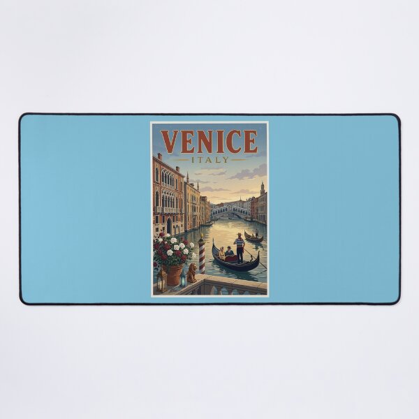 Item preview, Venice Italy Travel Poster designed and sold by ArtworkNorth.