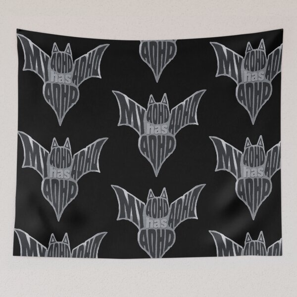 Item preview, My ADHD has ADHD Funny ADHD Halloween Bat designed and sold by T-version.
