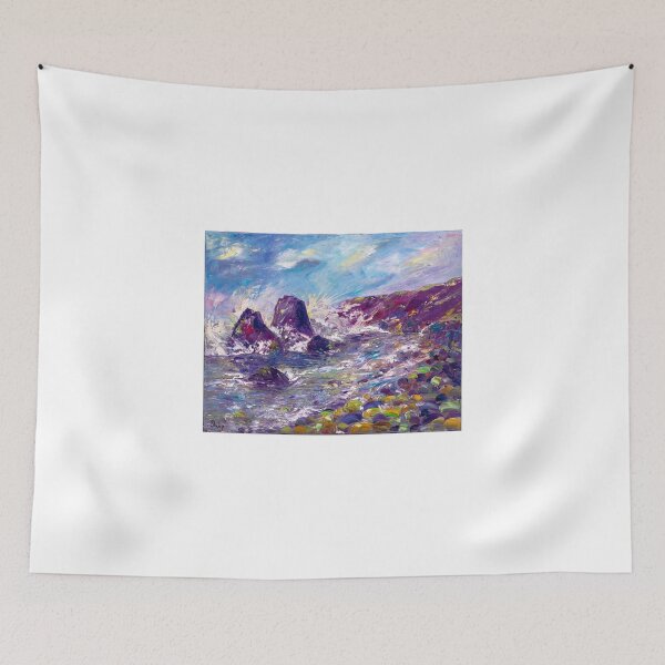 Item preview, Surf at the Rocky Shore designed and sold by Natalia_Shchip.