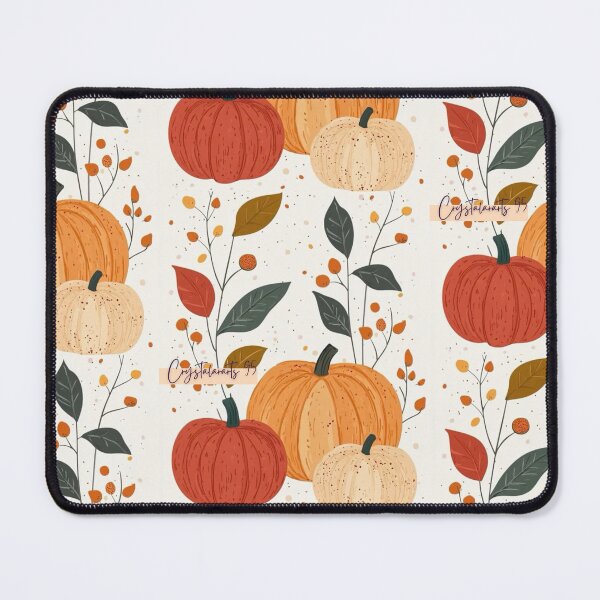 Item preview, Autumn Harvest Pumpkin Patch Illustration designed and sold by crystalar95.