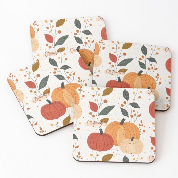 Item preview,  ​Autumn Harvest Pumpkin Patch Illustration designed and sold by crystalar95.