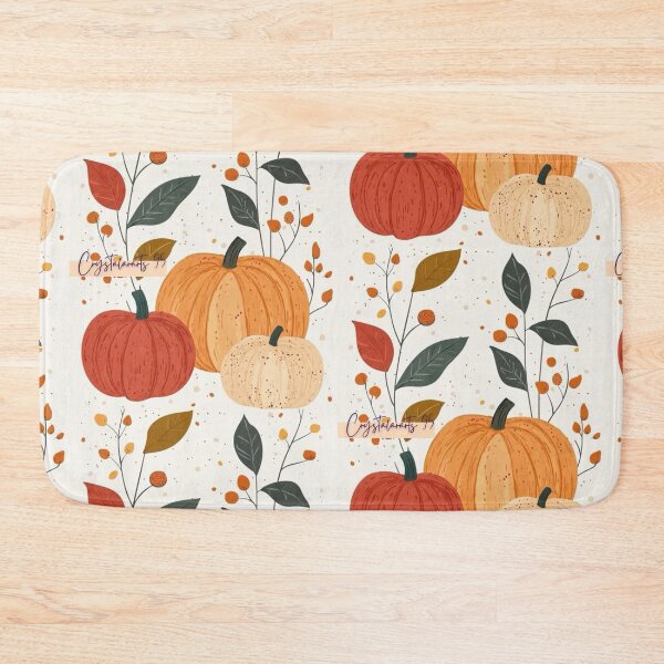 Item preview,  ​Autumn Harvest Pumpkin Patch Illustration designed and sold by crystalar95.