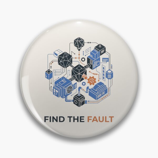 Item preview, Find the Fault Troubleshooting Engineering designed and sold by Amr Darwish Graphic designer.