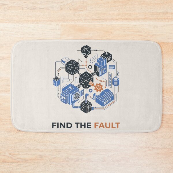 Item preview, Find the Fault Troubleshooting Engineering designed and sold by Amr Darwish Graphic designer.