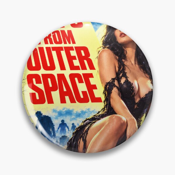 Item preview, Plan 9 From Outer Space - Cult 50s Sci Fi Pin Up B Movie designed and sold by FilMate.