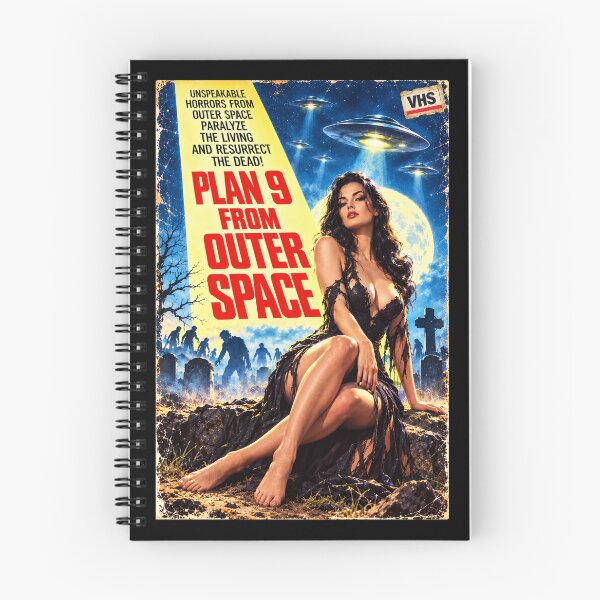 Item preview, Plan 9 From Outer Space - Cult 50s Sci Fi Pin Up B Movie designed and sold by FilMate.