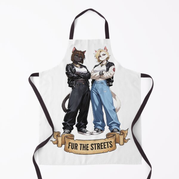 Item preview, Fur for the Streets - Anime Cat Girl Streetwear designed and sold by Only-Leave-ipad.