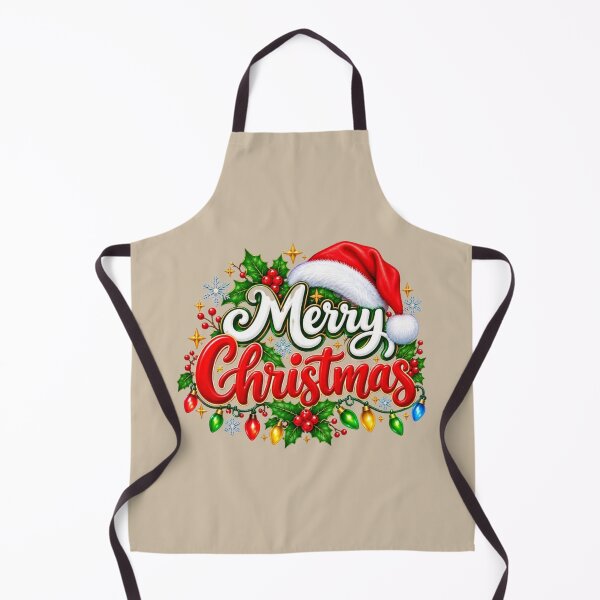 Item preview, Merry Christmas Festive Red Green Gold Artwork designed and sold by annenambiro.