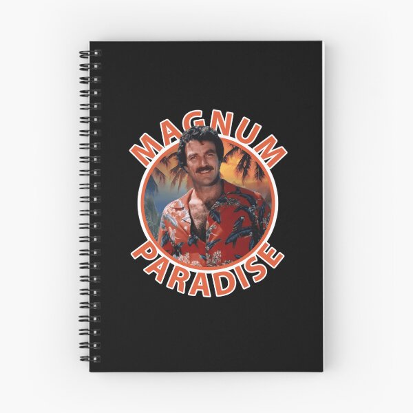 Item preview, Magnum P I Paradise Retro Portrait Design designed and sold by Crystal Miranda.
