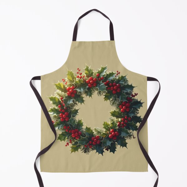 Item preview, Wreath With Seasonal Woodland Red-Colored Dupes designed and sold by taiche.
