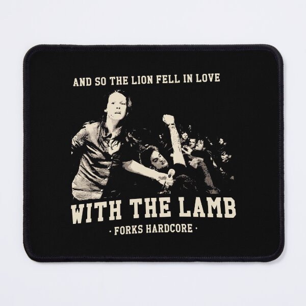 Item preview, And So The Lion Fell In Love With The Lamb Forks Hardcore designed and sold by DeanRoseArt.