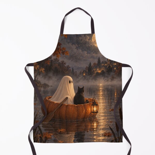 Item preview, Ghost Pumpkin Boat designed and sold by La Roba by Niki.