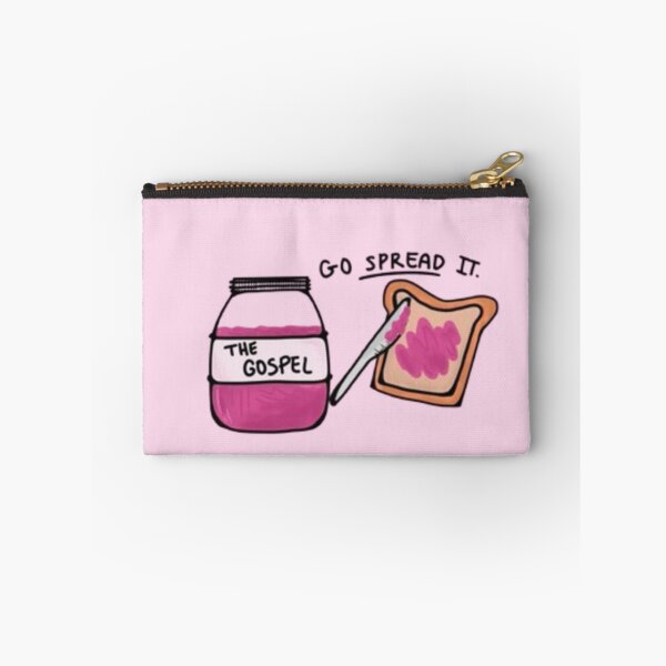 Item preview, Go Spread It The Gospel Jam Toast – Cute Christian Illustration Design designed and sold by EatPrayLive.