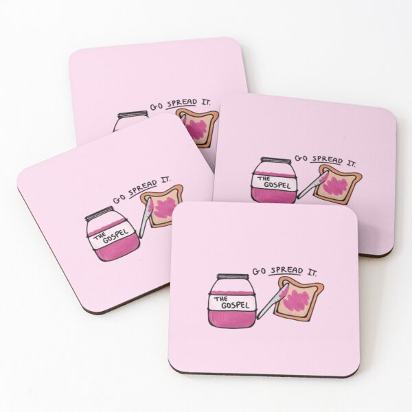 Item preview, Go Spread It The Gospel Jam Toast – Cute Christian Illustration Design designed and sold by EatPrayLive.