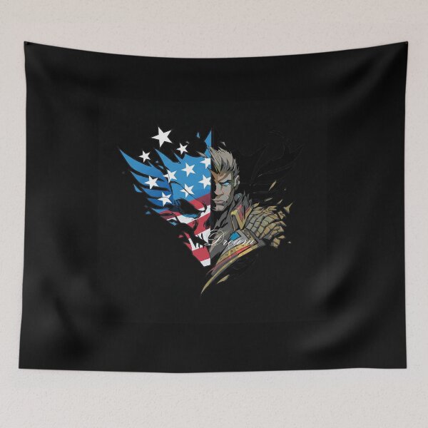 Item preview, American Flag Eagle Split designed and sold by genana.