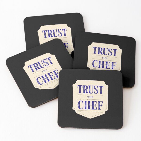 Item preview, Trust the Chef Design, Chef Artwork, Cook Design, Cooking Graphic, Chef Gift, Cook Gift, Culinary Art, Chef Life, Kitchen Design, Professional Chef, Restaurant Kitchen, Food Lover Gift designed and sold by Typologystudios.