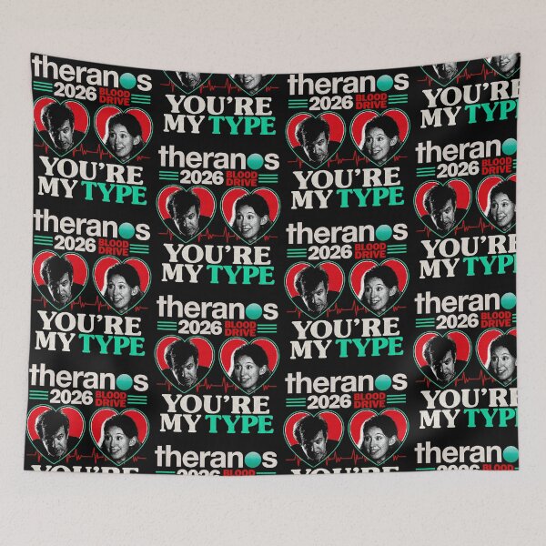Item preview, Theranos Blood Drive Parody You're My Type designed and sold by ostenlee.