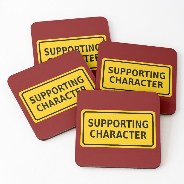 Item preview, Supporting Character Label designed and sold by Karate Octopus.
